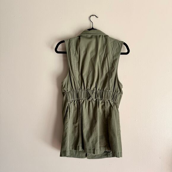 Cabi Green Explorer Utility Full Zip Vest - Small - Picture 8 of 9